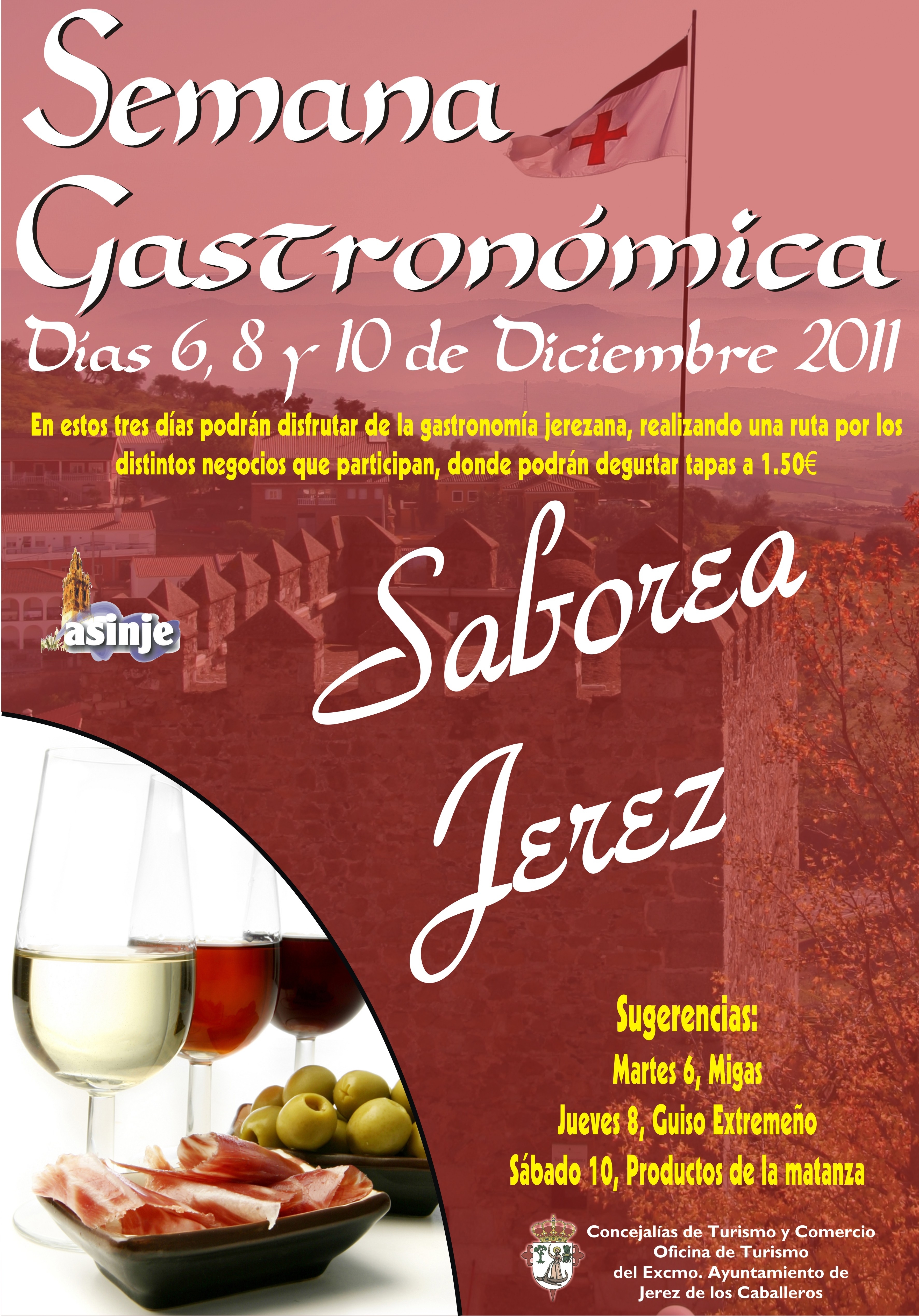 Jerez propone un Semana Gastronómica para disfrutar del próximo puente festivo