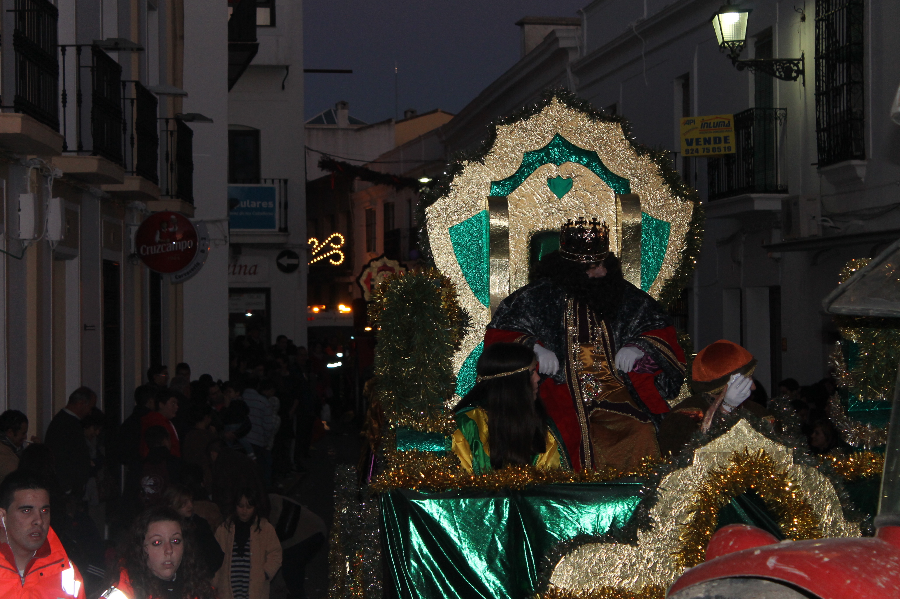 Cabalgata y espectáculo de Reyes 2013